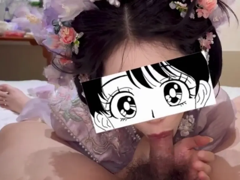 Gái xinh trong bộ đồ cục cưng mút cục thịt cực đã